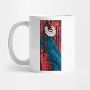 Blue Madonna. (original in museum collection) Mug